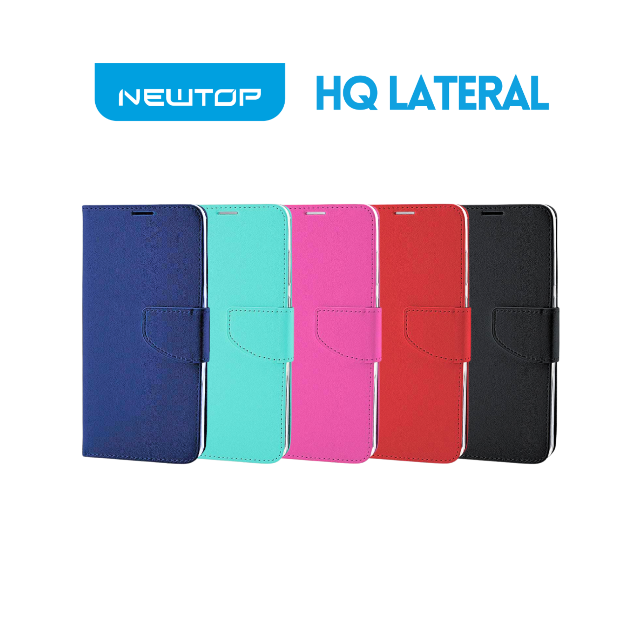 Cover A Libro Custodia HQ Lateral Per Samsung Newtop