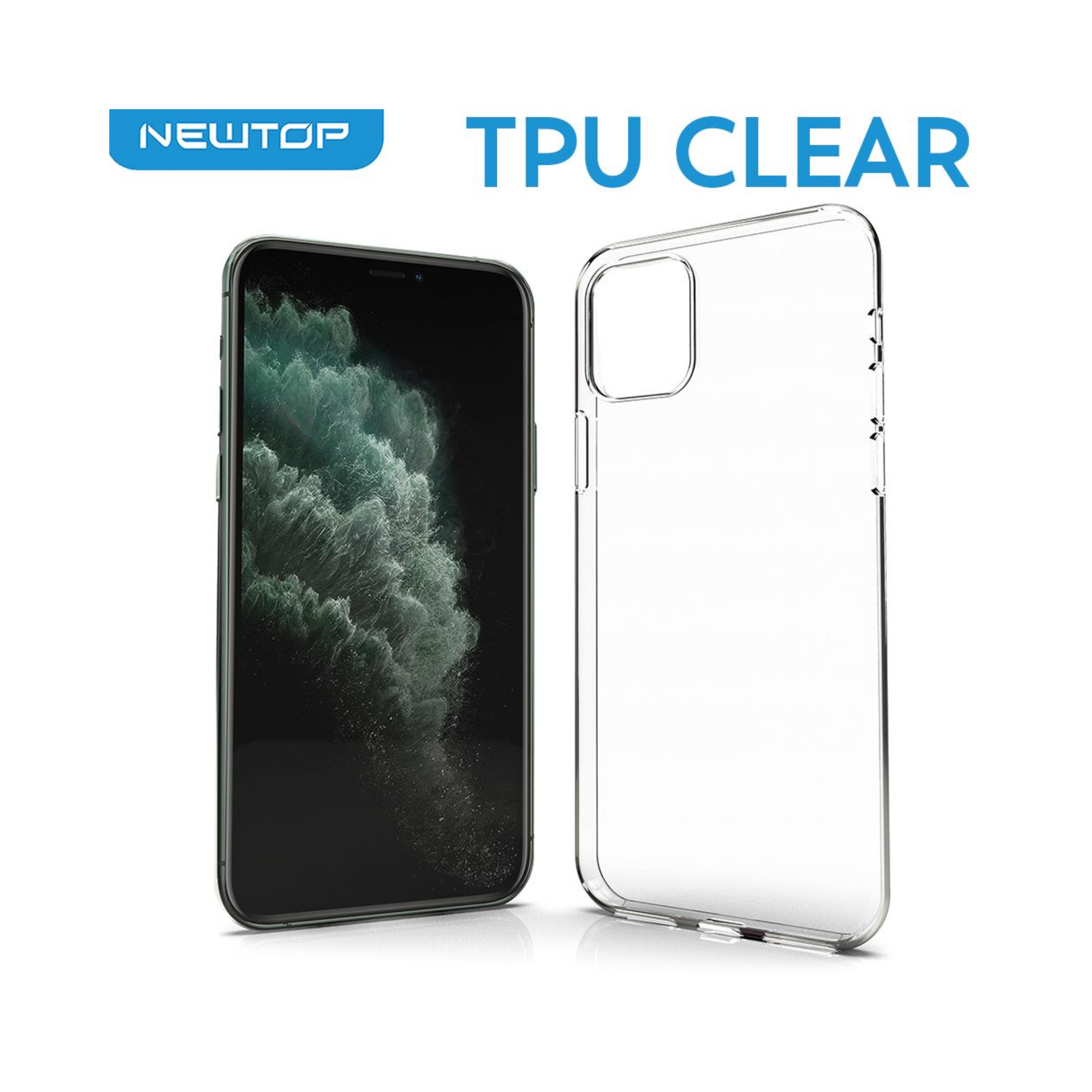 Cover Morbida Trasparente In Silicone Tpu Newtop HUAWEI