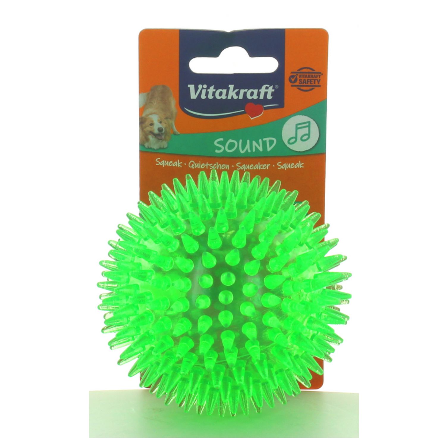 Vitakraft Gioco Palla Riccio In Tpr Per Cane L8 x H17 x P8