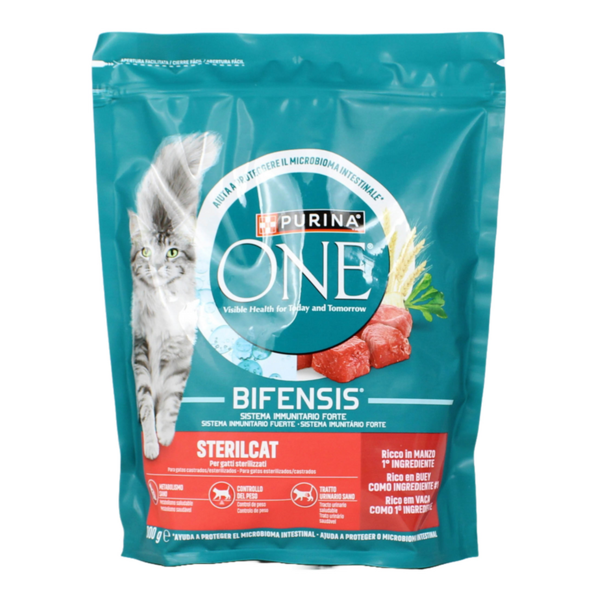 Purina One Bifensis Sterilcat Ricco In Manzo