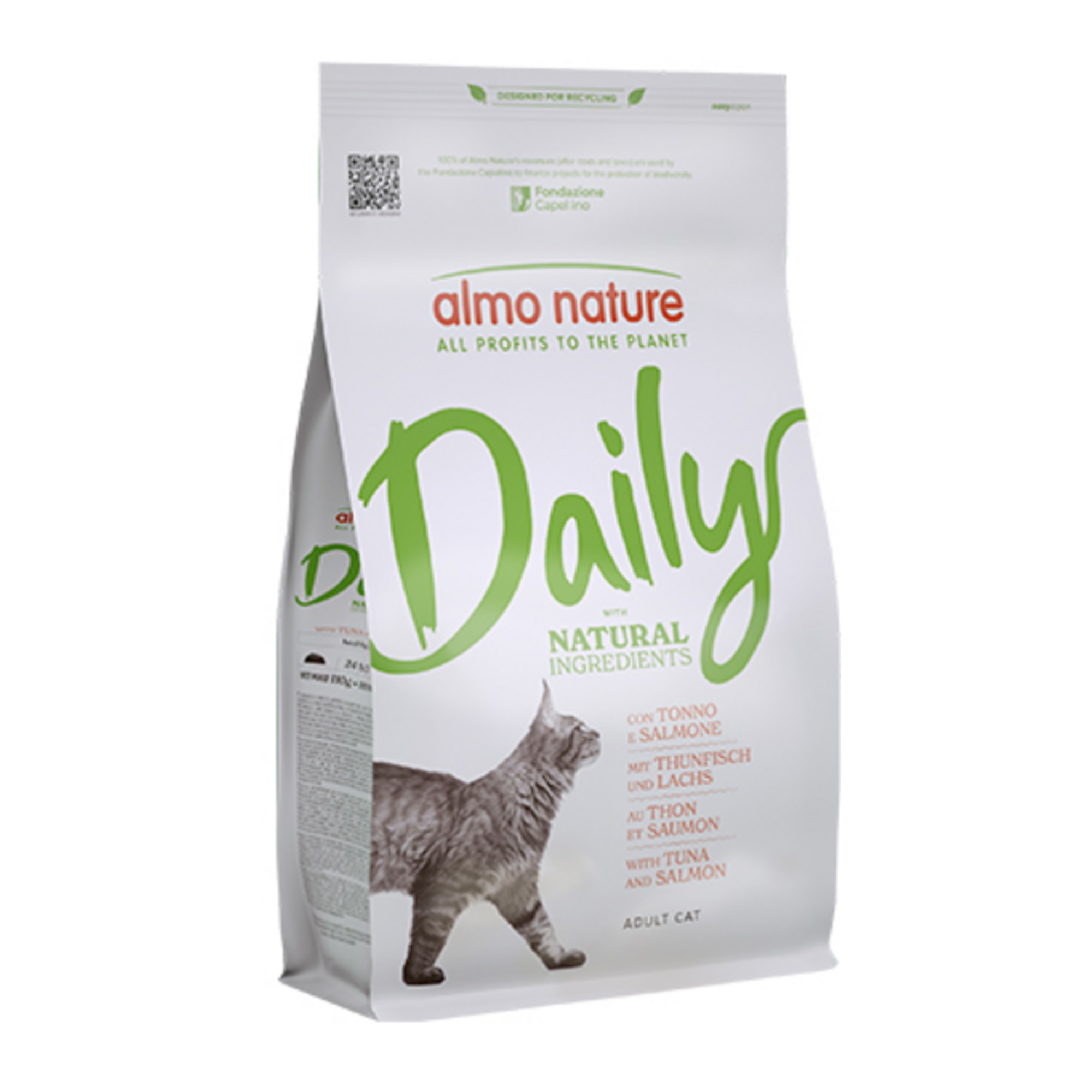 Almo Nature Daily Crocchette Gatto Tonno e Salmone 400g