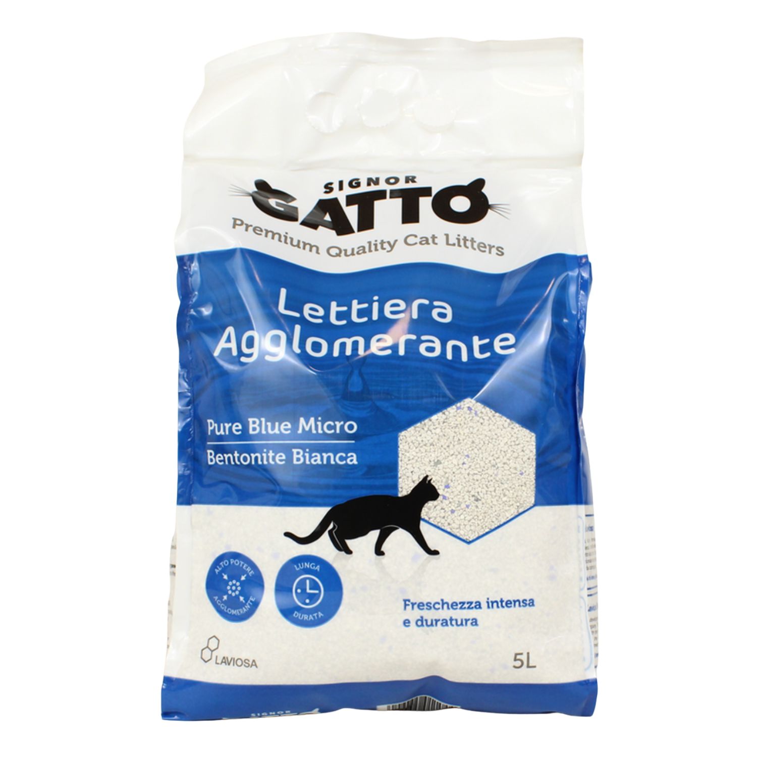 Signor Gatto Lettiera Pure Blue 5 L
