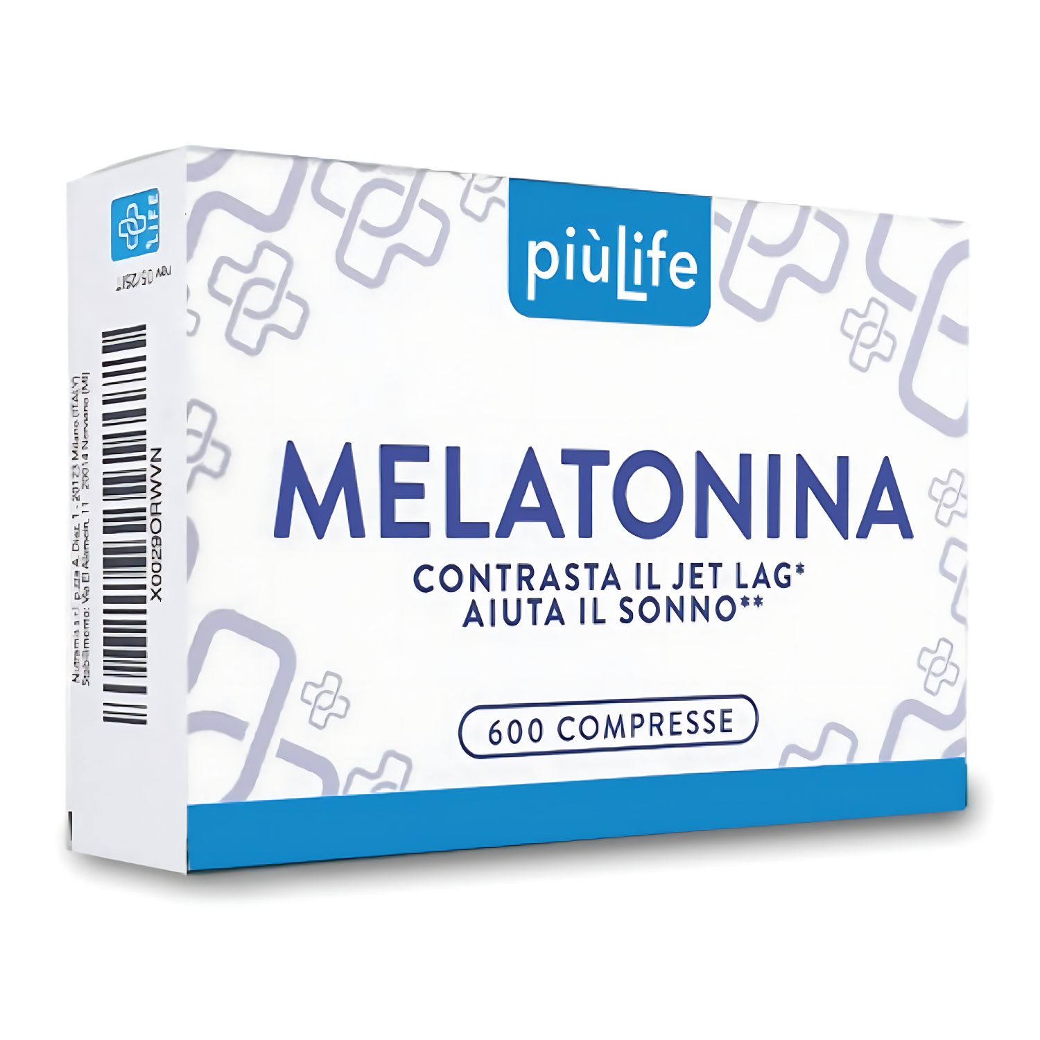 +Life Melatonina 600 Compresse Integratore Per Il Sonno