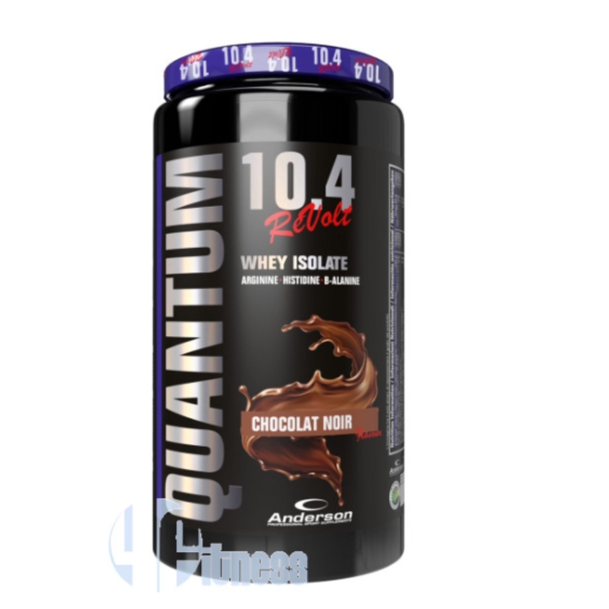 Proteine Whey Isolate Quantum 10.4 Revolt Cioccolato Noir ANDERSON 800 g