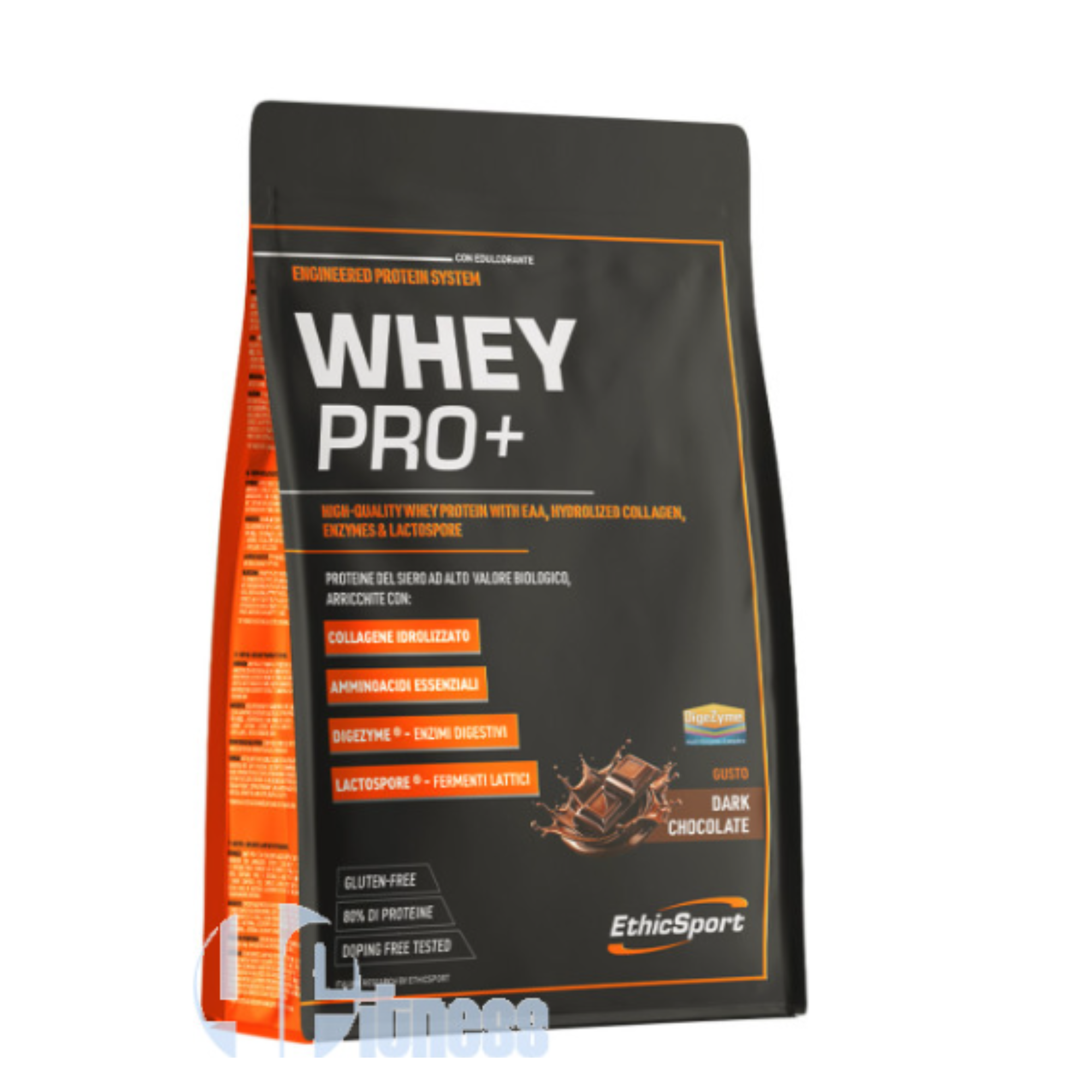 Proteine Whey Pro+ Dark Chocolate ETHIC SPORT 700 g