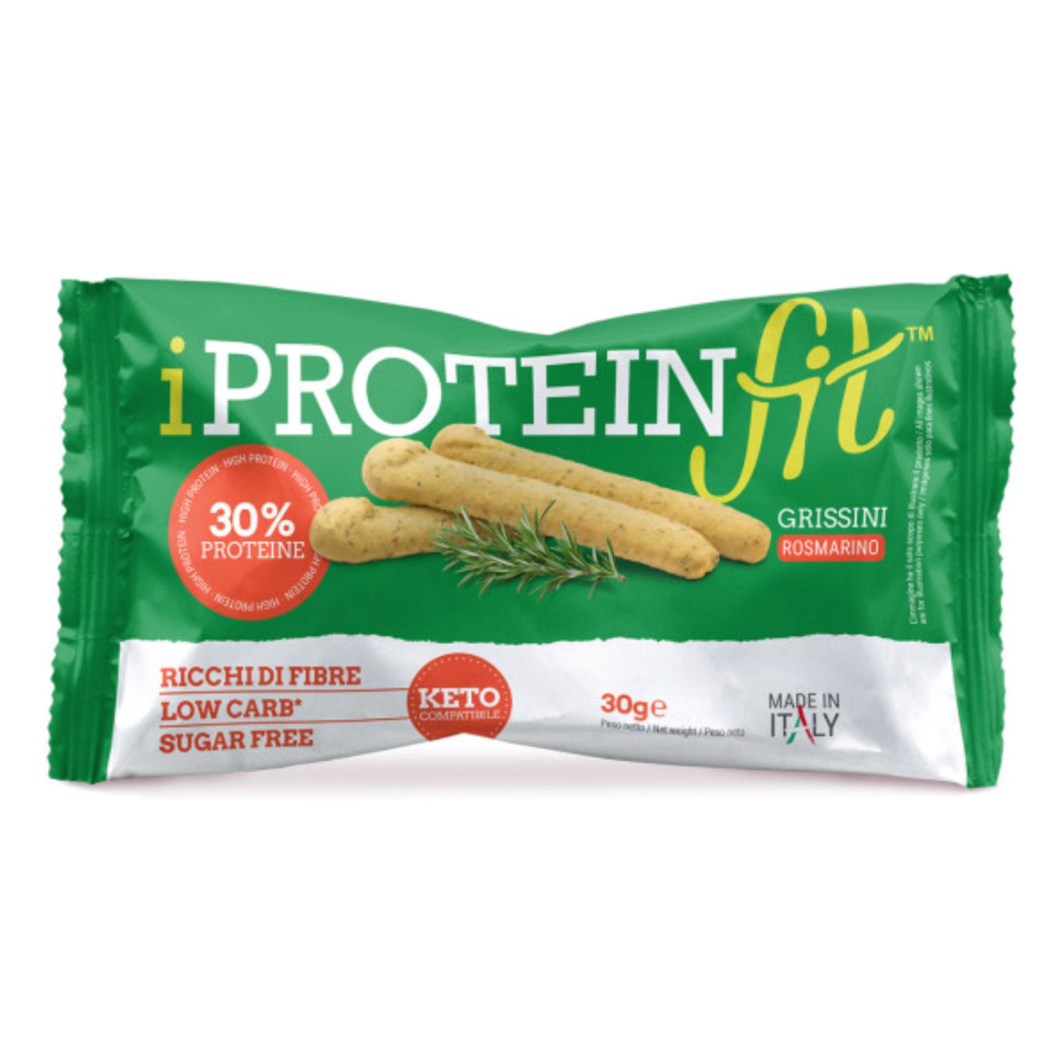 i ProteinFit Grissini Proteici Rosmarino 30 g