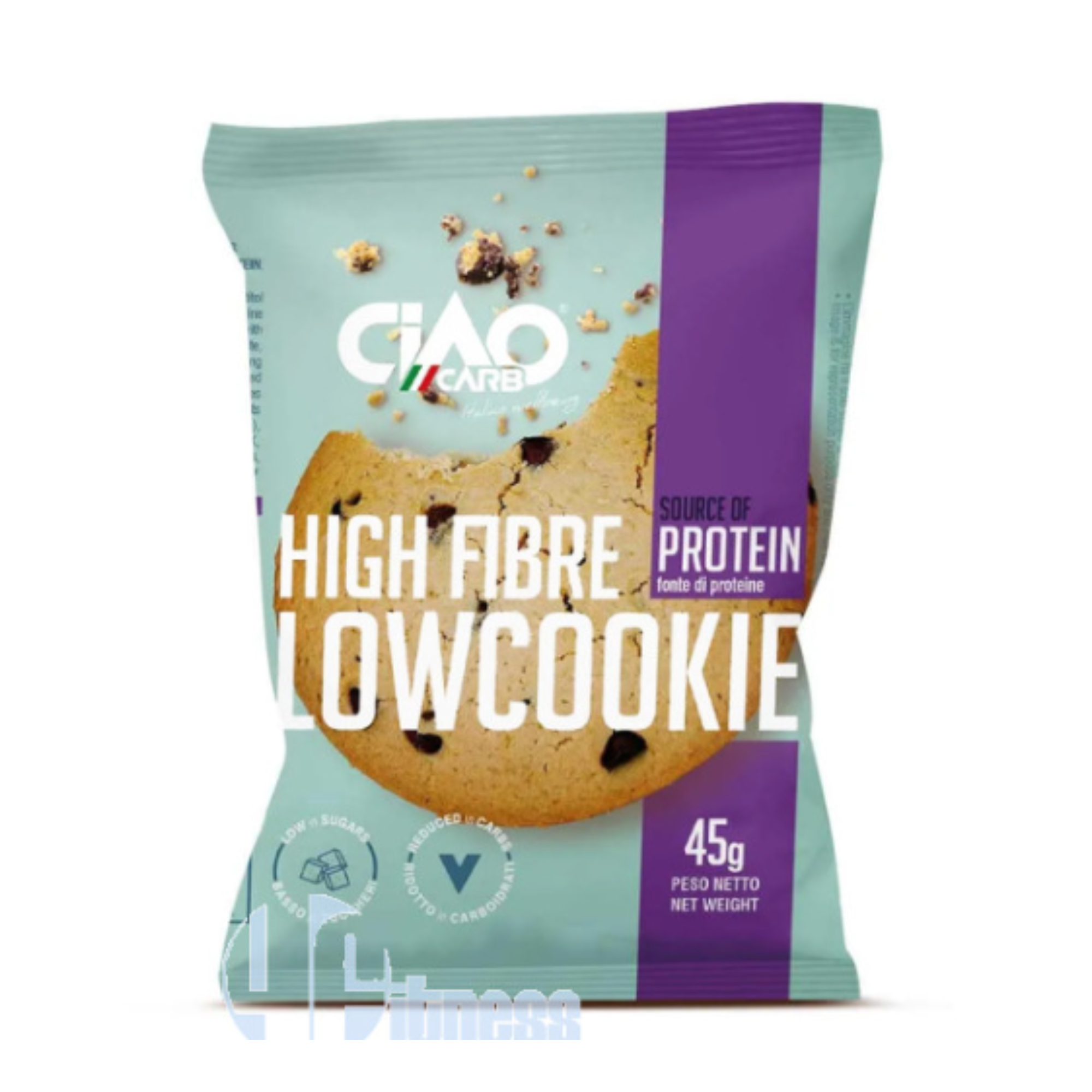 Lowcookie Con Gocce Di Cioccolato CiaoCarb 45g