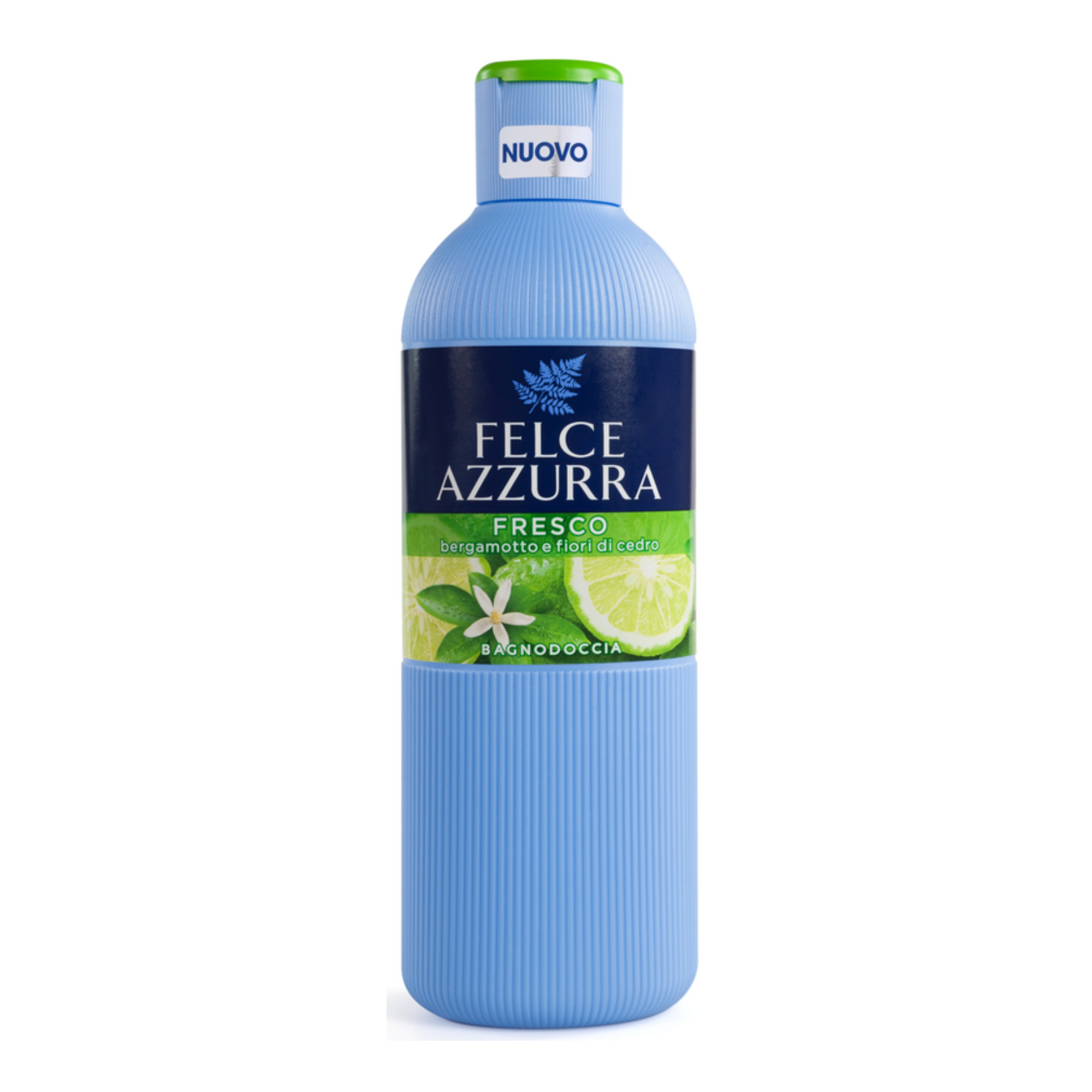 Bagnodoccia Fresco Bergamotto E Fiori Di Cedro Felce Azzurra 650 ml