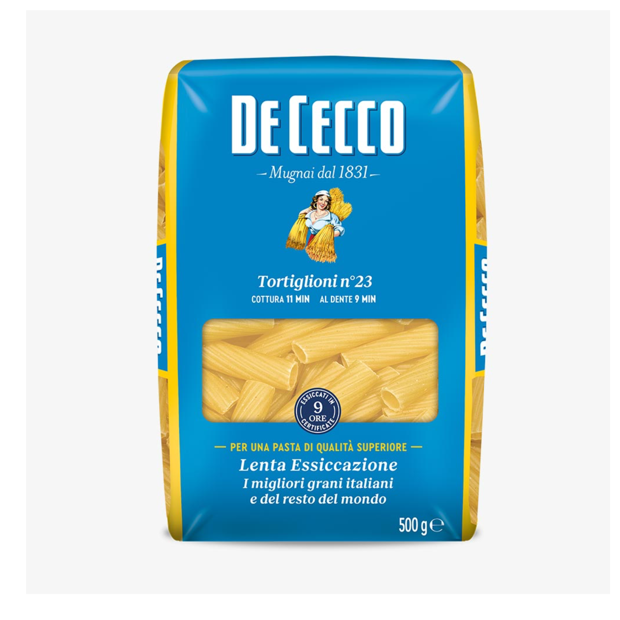 Tortiglioni n°23 De Cecco 500 g