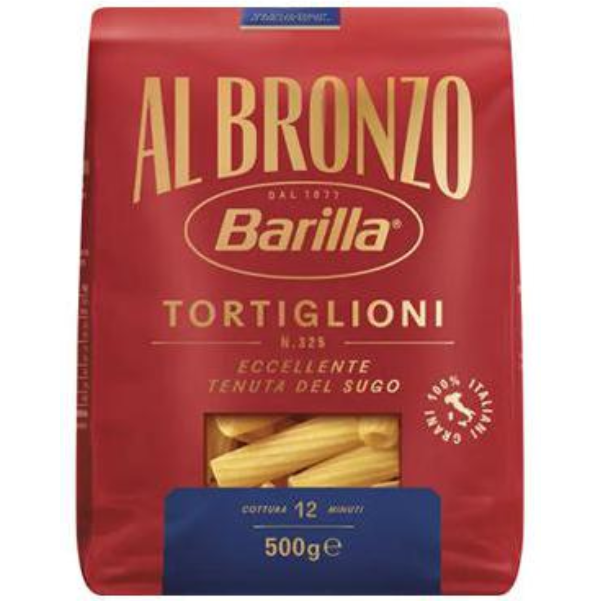 Tortiglioni n°225 Trafilati Al Bronzo Barilla 500g