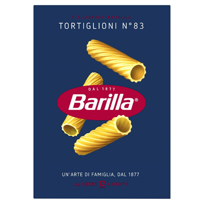 Tortiglioni n°83 Barilla 500g