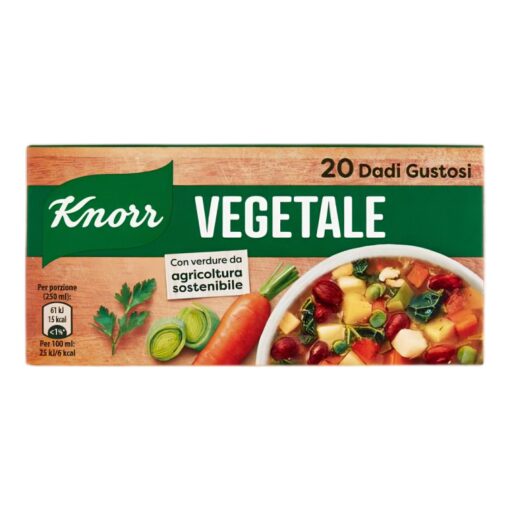 Dado Vegetale Knorr 20 Cubetti 200 g