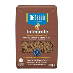 Mezze Penne Rigate n°141 Integrali De Cecco 500g