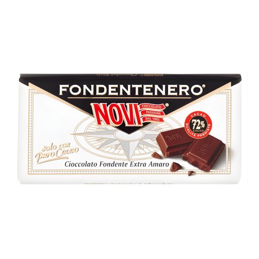 Tavoletta Di Cioccolato Fondentenero Extra Amaro Novi 100g