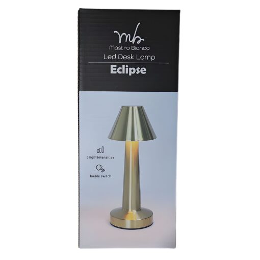 Mastro Bianco Eclipse Lampada Da Tavolo Led