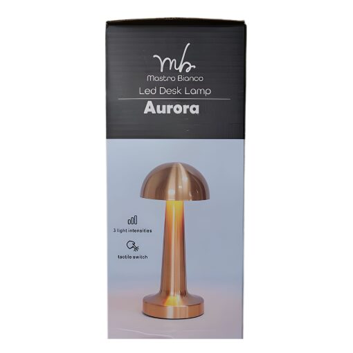 Mastro Bianco Aurora Lampada Da Tavolo Led
