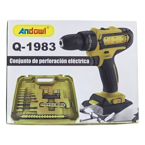 Andowl Set Avvitatore Elettrico Con Accessori Q-1983