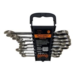Set Di Chiavi A Cricchetto Doppio Uso Euroblu 8 Pezzi