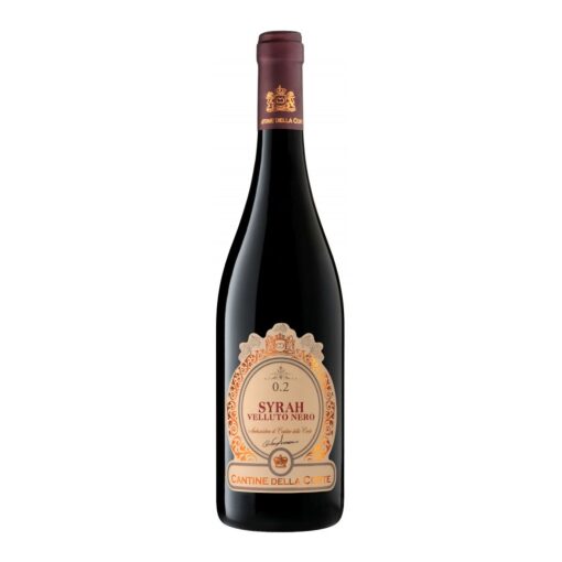 Vino Varietale Syrah Ambasciatore Velluto Nero Cantine Della Corte 750 ml