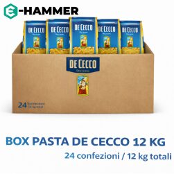 BOX PASTA DE CECCO 12 KG