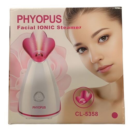 Vaporizzatore Facciale Ionico Phyopus CL-5358 rosa