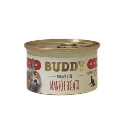 Buddy Mousse Manzo e Fegato per Gatti 85g