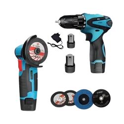 Smerigliatrice Angolare E Trapano Avvitatore A Batteria 48V Lithium Ion