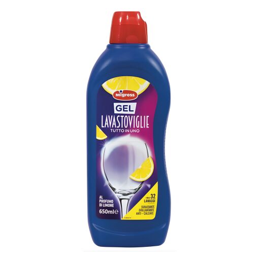 Gel Lavastoviglie Tutto In Uno Migross 650 ml