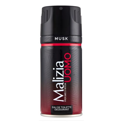 Malizia Uomo Musk Eau De Toilette Deodorant Spray 150 ml