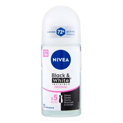 Nivea Black & White Invisible Original Anti-Perspirant Roll-On 50 ml
