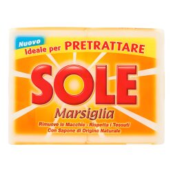 Sapone Per Bucato Bianco Sole Marsiglia 2 x 250 g