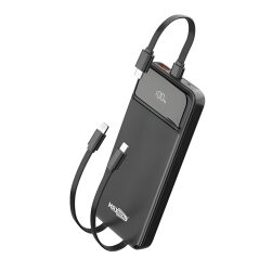 Power Bank Con Display 20000 mAh Sober Tech Advanced Nero