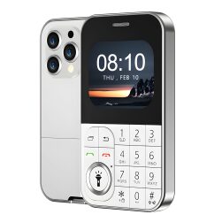 Telefono Cellulare Mini Dual Sim Andowl P16 Grigio