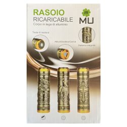 Rasoio Ricaricabile Corpo In Lega Di Alluminio MU - dragone