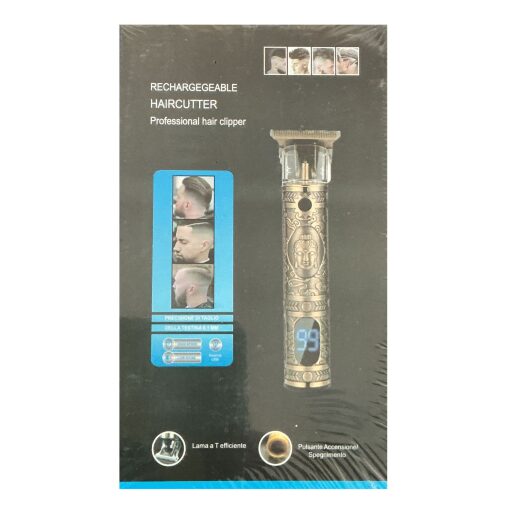 Tagliacapelli Ricaricabile Professionale Haircutter Lama A T - versione 1