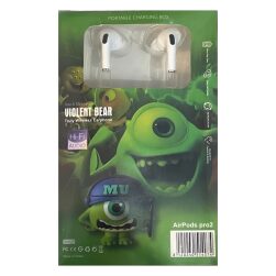 Violent Bear Auricolari Wireless Pro2 Verdi Con Custodia Di Ricarica