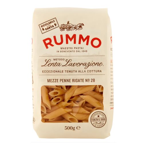 Mezze Penne Rigate n°28 Rummo 500 g