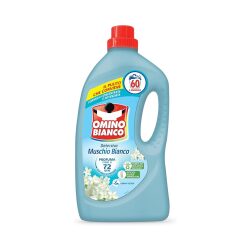 Omino Bianco Detersivo Lavatrice Liquido Muschio Bianco 2400 ml