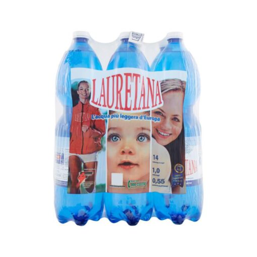 Acqua Naturale Oligominerale Lauretana 36 Bottiglie 1,5 L