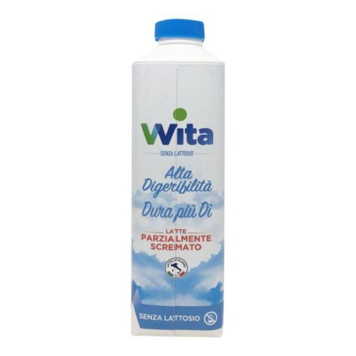 Wita Latte Parzialmente Scremato Senza Lattosio 1 L