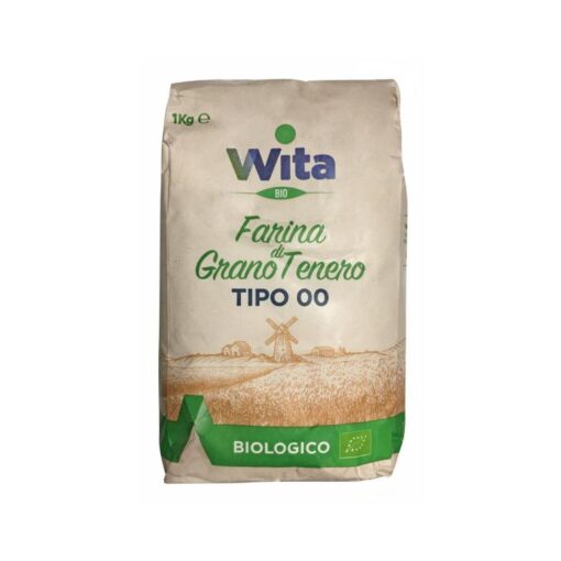 Wita Farina Biologica Tipo 00 Grano Tenero 1kg