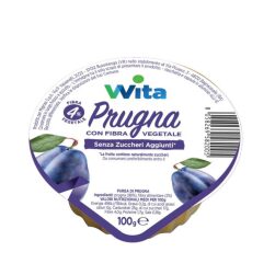 Purea Di Prugna Con Fibra Vegetale Wita 100g