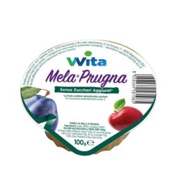 Purea Di Mela E Prugna Wita 100g