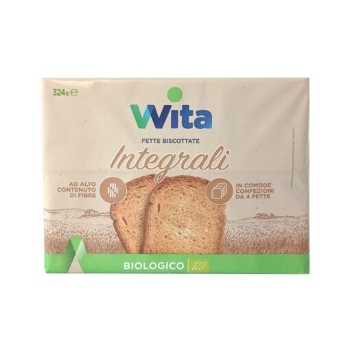 Fette Biscottate Integrali Biologiche Wita 324g