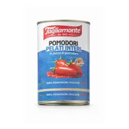 Tagliamonte Pomodori Pelati Interi da 400g - CONFEZIONE DA 24