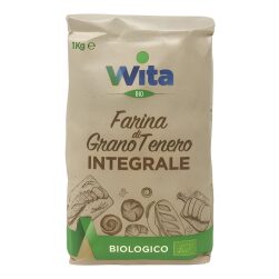 Wita Farina Integrale Di Grano Tenero Biologica 1 kg