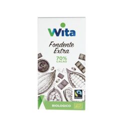 Wita Bio Tavoletta Cioccolato Fondente Extra 70% 100 g