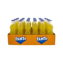 Fanta Orange Bibita Analcolica 24 Bottiglie Vetro 33 cl