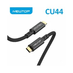 Cavo Type C Type C Newtop CU44 100W PD3.0 Nylon 4K 20Gbps 180 cm