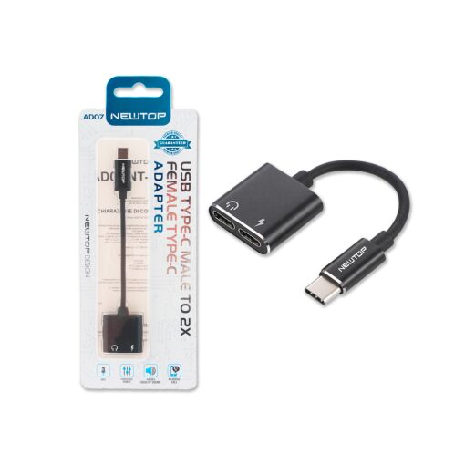 Adattatore Sdoppiatore Type-C Type-C NEWTOP AD07